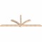 Ekena Millwork Redmond Smooth Timber Gable Bracket, Douglas Fir, 108"W x 40"H x 3 1/2"D x 3 1/2"F, 9/12 Pitch GBW108X40X0404RED00SDF - alternate 2